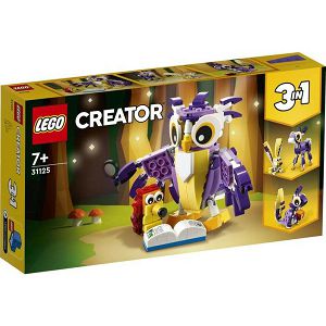 LEGO Kocke Creator 3u1 Šumska stvorenja uz mašte 31125, 7+