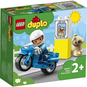LEGO Kocke Duplo Policijski motocikl 10967, 2+god.
