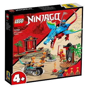 LEGO Kocke Ninjago Hram ninja sa zmajem 71759, 4+god.
