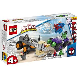 LEGO Kocke Spidey Spiderman"s Hulkov i Rhinov obračun u terencima 10782, 4+god.