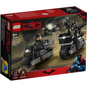 LEGO Kocke Super Heroes Batman i Selina Kyle:Potjera na motociklu 76179, 6+god.