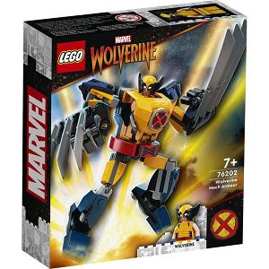 LEGO Kocke Super Heroes Mehanički oklop Wolverinea 76202, 7+god.