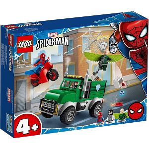 LEGO KOCKE Super Heroes Spiderman Vultureova pljačka kamiona 76147, 4+god.