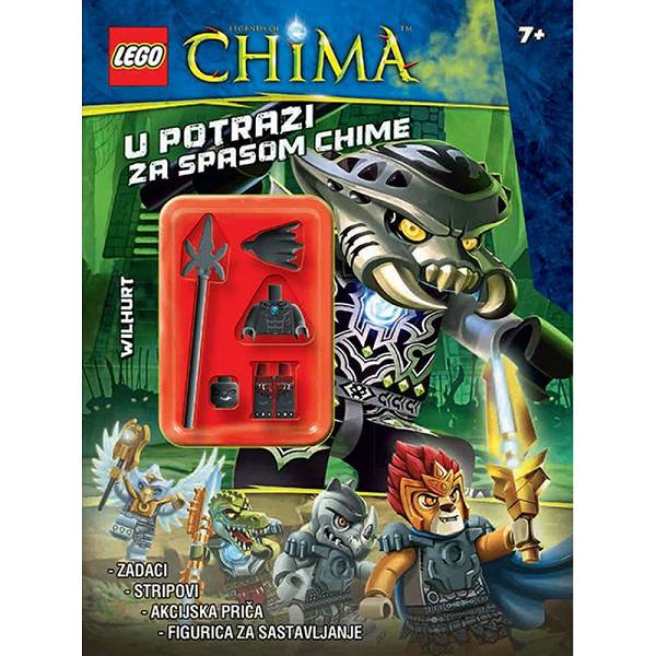 LEGO Slikovnica Chima + figurica U potrazi sa spasom Chime 916140 