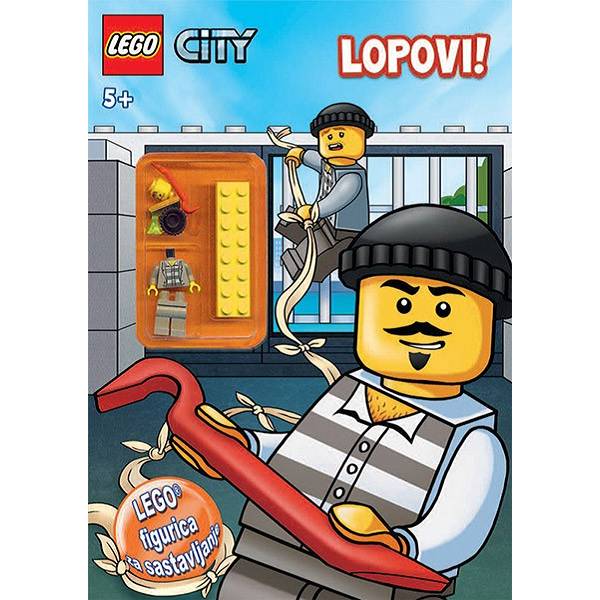 LEGO Slikovnica Lopovi + figurica