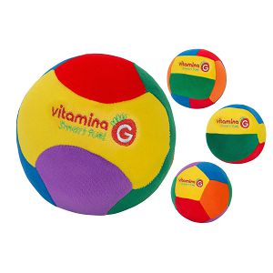 Lopta mekana zvečka Vitamina G Globo 413714 4motiva