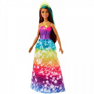 Lutka Barbie Dreamtopia,lila haljina Mattel 813050