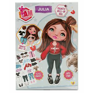 Lutka magnetna Julia,dress up I AM 012790
