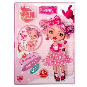 Lutka magnetna Pink,dress up I AM 012745
