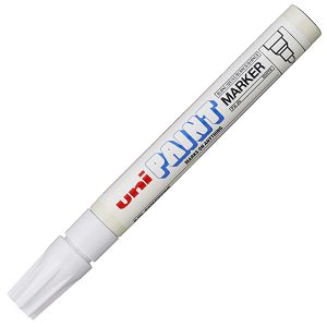 Marker Uni Paint PX-20 bijela boja,ispis 2.2-2.8mm,okrugli vrh
