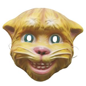 Maska mačak žuti 882716