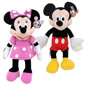 Mickey i Minnie pliš 43cm Disney 001851