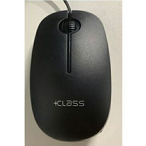 MIŠ +CLASS ST-OPM110, USB, žičani, crni, 3 tipke