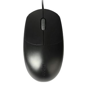Miš Rapoo N100, 1600dpi, USB, žičani, crni