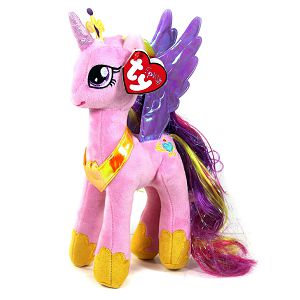 My Little Pony Princess Cadence TY Hasbro plišani ljubičasti/rozi 23cm
