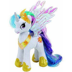 My Little Pony Princess Celestia TY Hasbro plišani bijeli/plavii 23cm