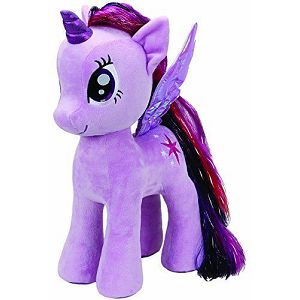 My Little Pony Twilight Sparkle TY Hasbro plišani ljubičasti 18cm