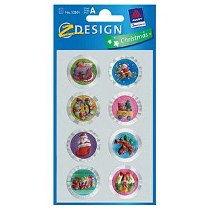 Naljepnica stickers Christmas Z Design Zweckform ZW52501