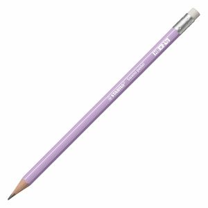 Olovka drvena s gumicom Stabilo Swano 4908 HB lila