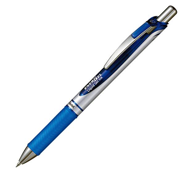 Olovka kemijska gel Pentel EnerGel BLN 77 plava