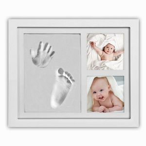 Otisak stopala/šake za bebe set za izradu,u okviru+okvir za slike Interbaby 3189