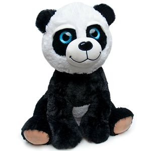 Panda pliš sjedi,velike sjajne oči,55cm Landahl 829866