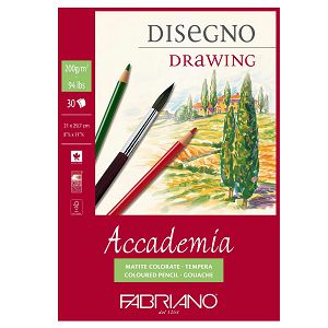 Papir Fabriano Accademia A4,200gr/30L spiralni, 44202129 150855