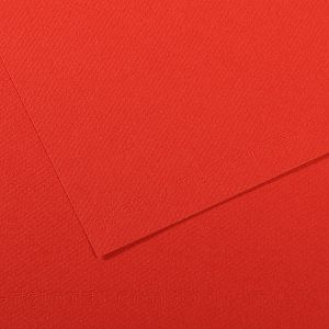 Papir slikarski pastel 50x65cm 160g Canson Mi-Teintes mak crveni