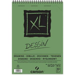 Papir slikarski za crtanje Dessin A4 160gr/50Lista Canson XL