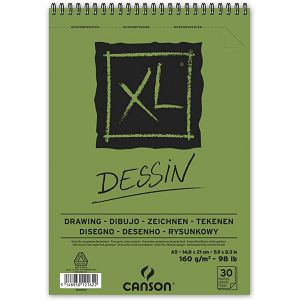 Papir slikarski za crtanje Dessin A5 160gr/30Lista Canson XL
