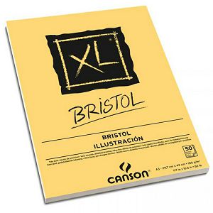 Papir slikarski za crtanje,suha/mokra tehnika A3 180gr/50Lista Canson XL Bristol