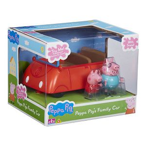 PEPPA PIG AUTO obiteljski, zvučni+2 figurice 15cm TO6707