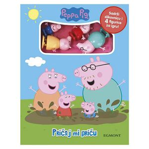 Peppa Pig pričaj mi priču sa 4 figurice