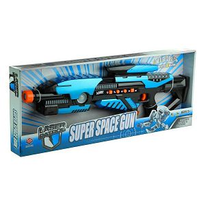 Pištolj svemirski 57x19x5cm s LED svijetlom, zvučni Shyook Toys 273615