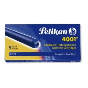 Tinta za nalivpero Pelikan 4001 patrone duge 310748 plava 5/1