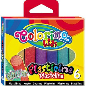 Plastelin Colorino Kids glitter 42697PTR 6/1