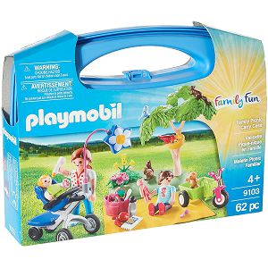 PLAYMOBIL KOCKE Family Fun 9103,4+god., u koferčiću, obiteljski piknik 091031