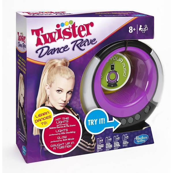 Plesna društvena igra Twister Dance Rave Hasbro 738280