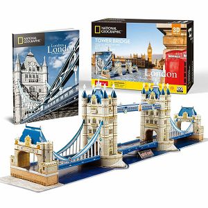 Puzzle 3D 3D CubicFun Tower Bridge London,+8god.CBF209780 Nat.Geographic 209780