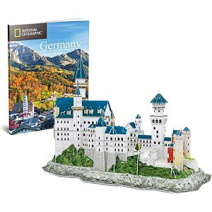 Puzzle 3D CubicFun Dvorac Neuschwanstein,+8god.CBF209902 Nat.Geographic 09902