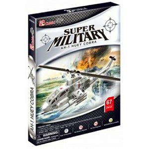 Puzzle 3D HELICOPTER AH-1 HUEY COBRA P197