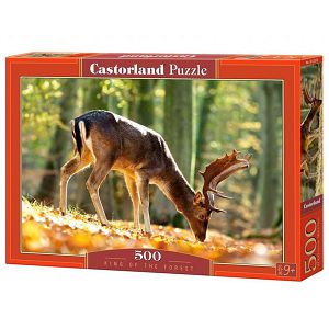 Puzzle 500 Castorland B-52325 Jelen u šumi