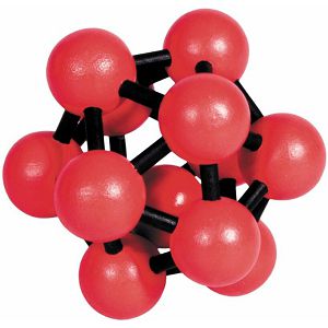 PUZZLE BAMBOO interaktivne, IQ Test Atom, crveno-crne Fridolin 171751