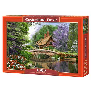 Puzzle Castorland 1000 Kućica na rijeci