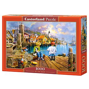 Puzzle Castorland 1000kom Na molu 104192