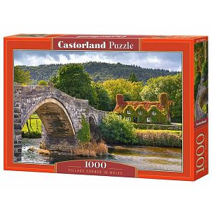 PUZZLE CASTORLAND 1000kom Selo, Wales 104673