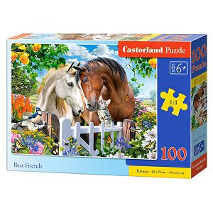 Puzzle Castorland 100kom Konji u vrtu 111121