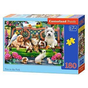 Puzzle Castorland 180kom Ljubimci u parku 018444