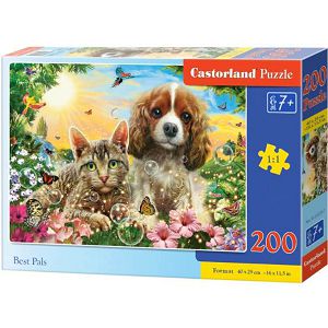 Puzzle Castorland 200kom Najbolji prijatelji B-22247