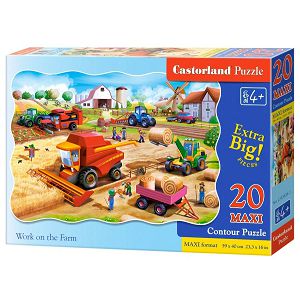 Puzzle Castorland 20kom maxi Rad na farmi